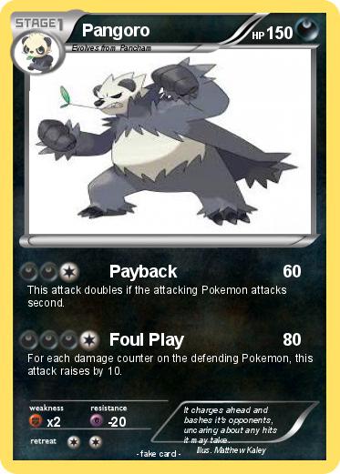 Pokemon Pangoro