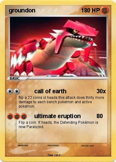 Pokemon groundon