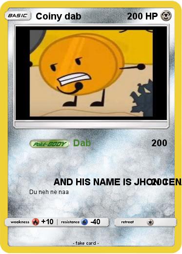 Pokemon Coiny dab