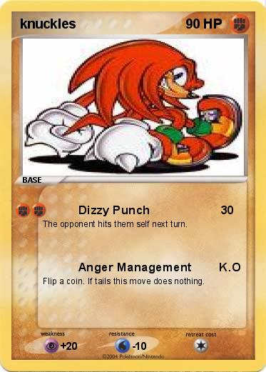 Pokemon knuckles 