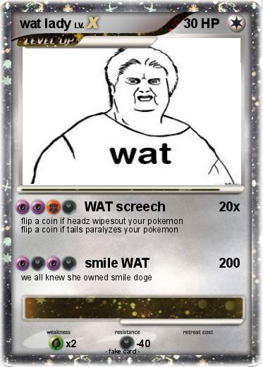 Pokemon wat lady