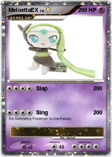 Pokemon MeloettaEX