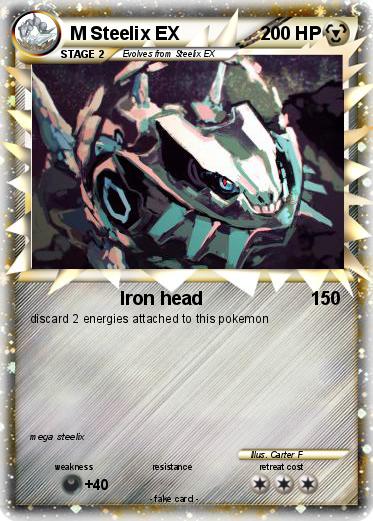 Pokemon M Steelix EX
