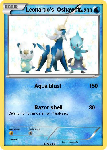 Pokemon Leonardo's  Oshawott