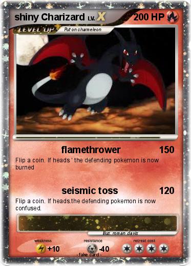 Pokemon shiny Charizard