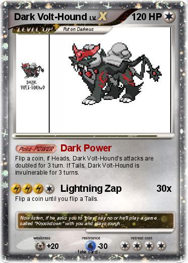 Pokemon Dark Volt-Hound