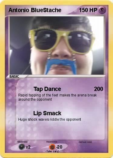 Pokemon Antonio BlueStache