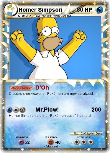 Pokemon Homer Simpson