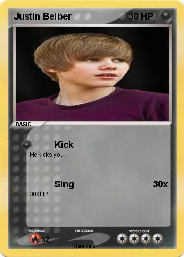 Pokemon Justin Beiber