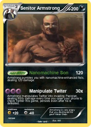 Pokemon Senitor Armstrong