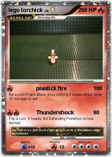 Pokemon lego torchick