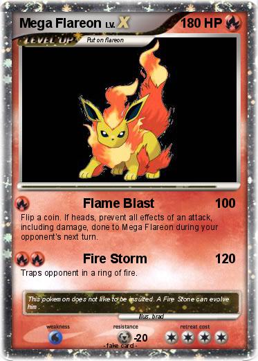 Pokemon Mega Flareon