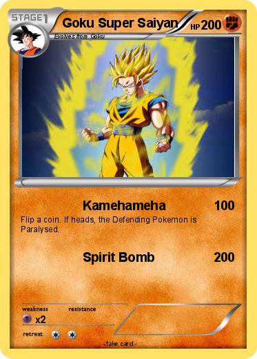 Pokemon Goku Super Saiyan