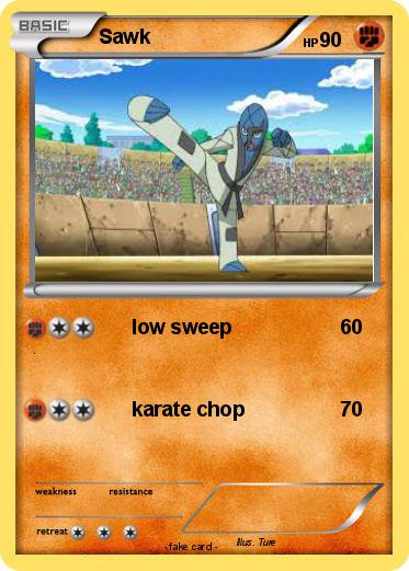 Pokemon Sawk