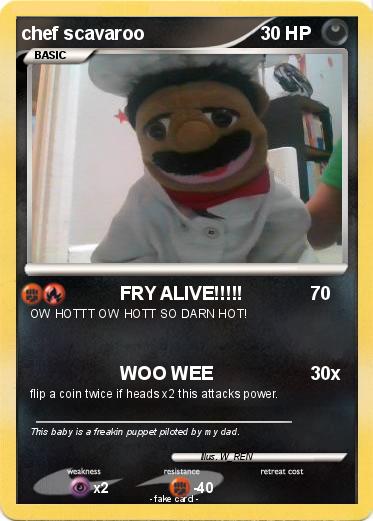 Pokemon chef scavaroo
