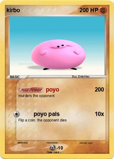 Pokemon kirbo