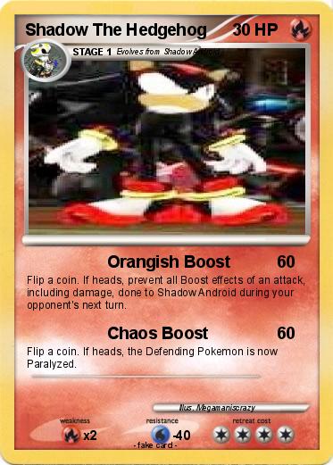 Pokemon Shadow The Hedgehog