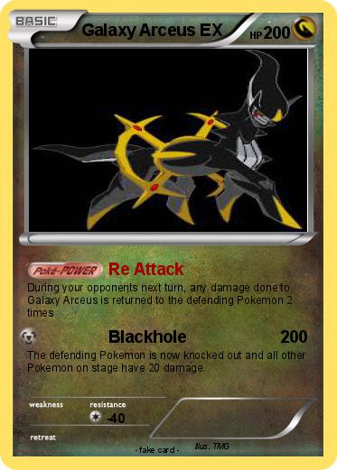 Pokemon Galaxy Arceus EX