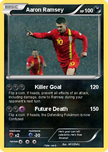 Pokemon Aaron Ramsey