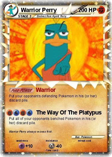 Pokemon Warrior Perry