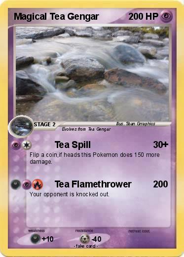 Pokemon Magical Tea Gengar