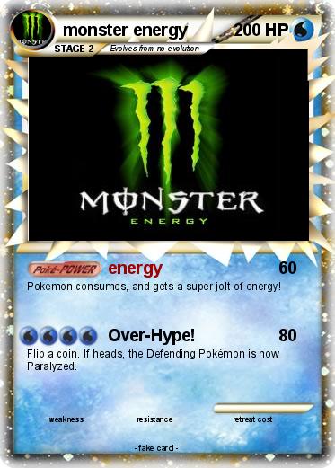 Pokemon monster energy