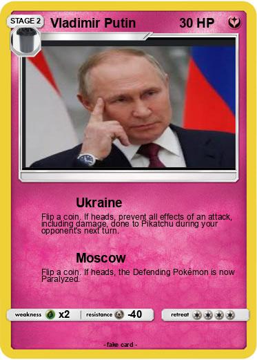 Pokemon Vladimir Putin