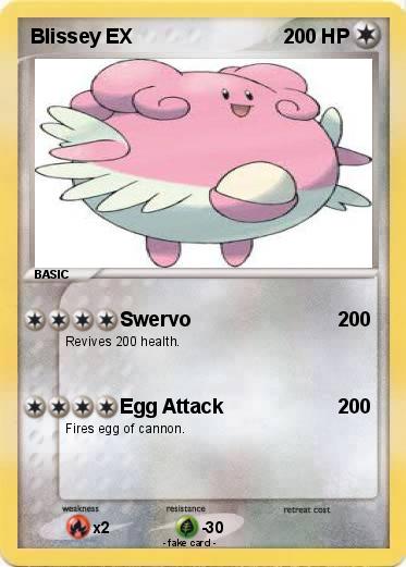 Pokemon Blissey EX