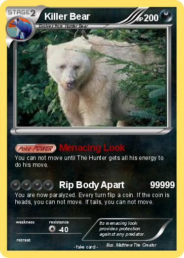 Pokemon Killer Bear