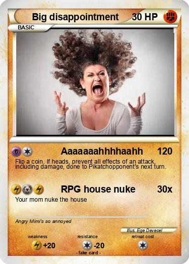 Pokemon Big disappointment