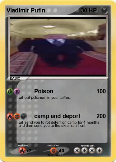 Pokemon Vladimir Putin