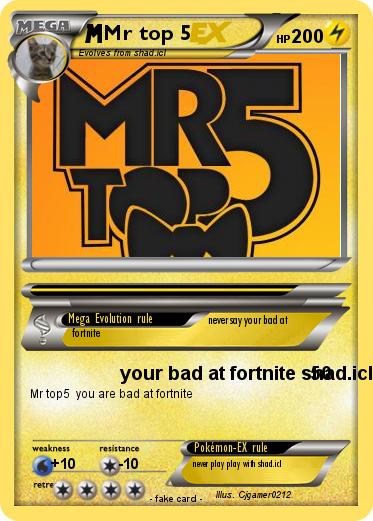 Pokemon Mr top 5
