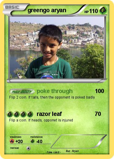 Pokemon greengo aryan