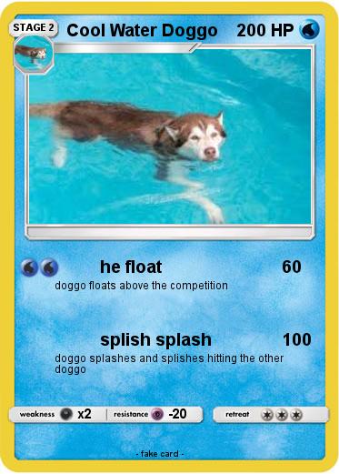 Pokemon Cool Water Doggo