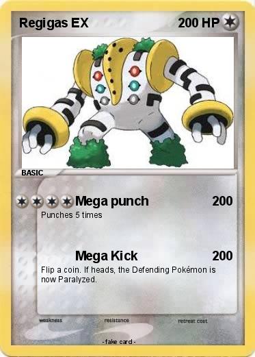 Pokemon Regigas EX