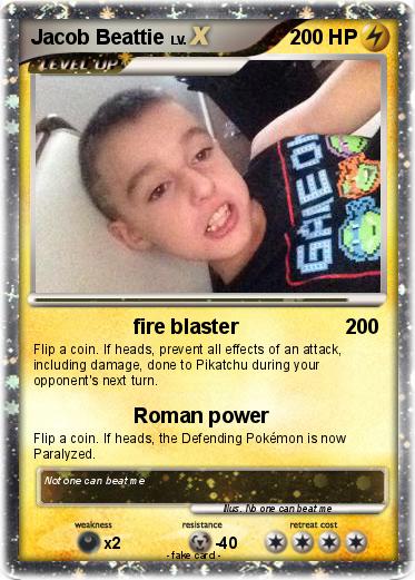 Pokemon Jacob Beattie