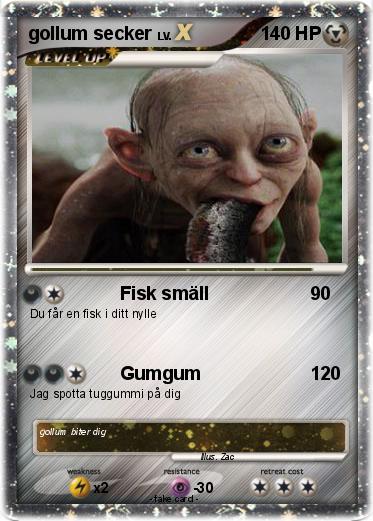 Pokemon gollum secker
