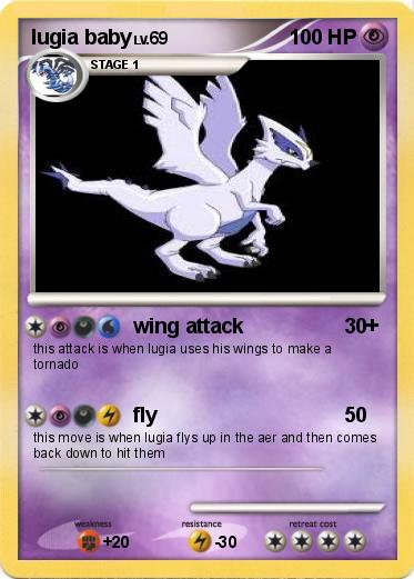 Pokemon lugia baby