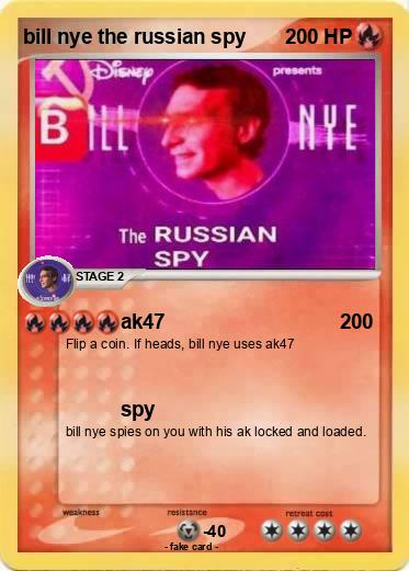 Pokemon bill nye the russian spy