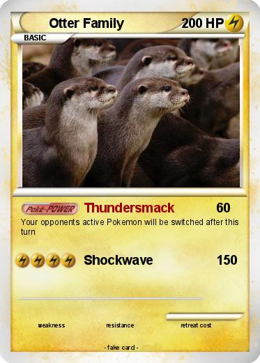 Pokemon Otter Family