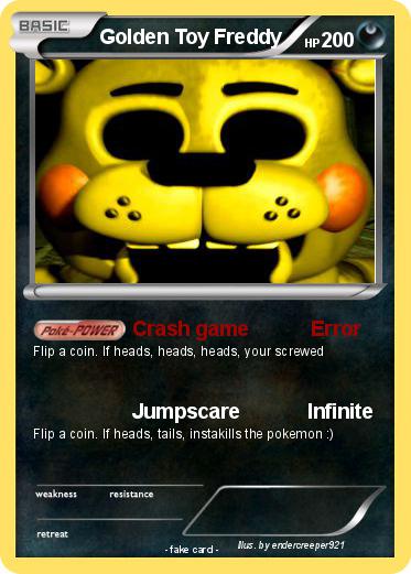 Pokemon Golden Toy Freddy
