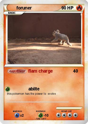 Pokemon foruner