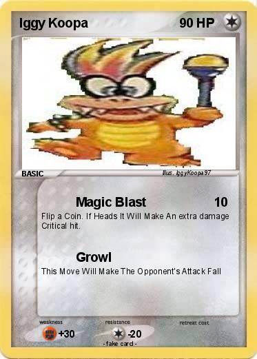 Pokemon Iggy Koopa