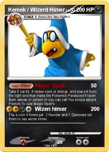 Pokemon Kemek / Wizerd Himer