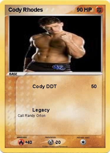 Pokemon Cody Rhodes