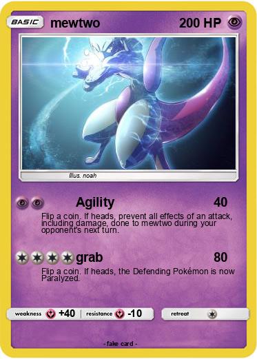 Pokemon mewtwo