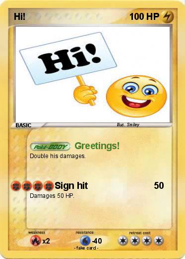 Pokemon Hi!