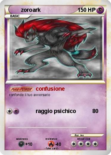 Pokemon zoroark