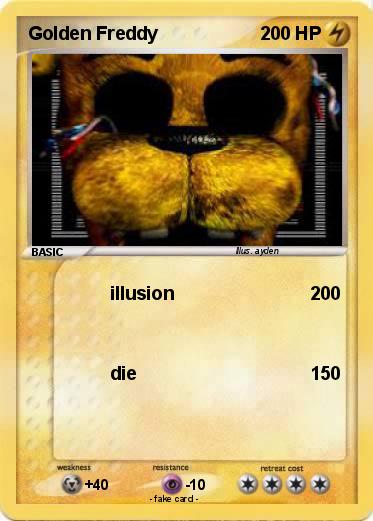 Pokemon Golden Freddy
