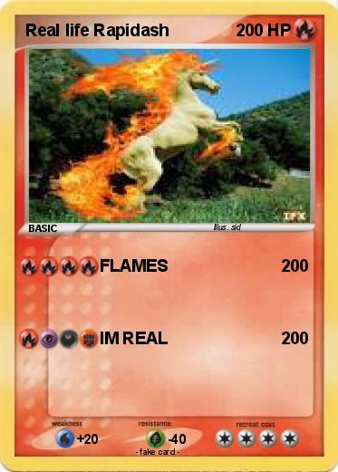 Pokemon Real life Rapidash